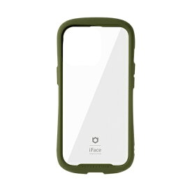 HAMEE｜ハミィ [iPhone 13 Pro 対応 6.1inch 3眼専用]iFace Reflection強化ガラスクリアケース iFace カーキ 41-933213
