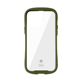 HAMEE｜ハミィ [iPhone 13 Pro Max対応 6.7inch専用]iFace Reflection強化ガラスクリアケース iFace カーキ 41-933282