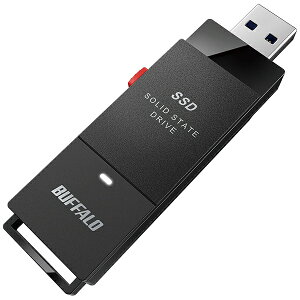 BUFFALObobt@[ SSD-SCT2.0U3-BA OtSSD USB-C{USB-Aڑ (PCETVΉAPS5Ή) ubN [2TB /|[^u^]