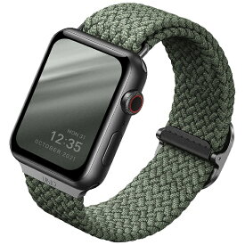 KENZAN｜ケンザン UNIQ ASPEN BRAIDED APPLE WATCH STRAP 40/38MM - CYPRESS GREEN （GREEN） UNIQ-40MM-ASPGRN