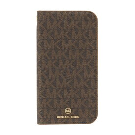 マイケルコース｜MICHAEL KORS MICHAEL KORS - Folio Case Edge Corting with Tassel Charm for iPhone 13 mini [ Brown/Camel ] MICHAEL KORS　マイケルコース ブラウン/Came MKECBCMFLIP2154