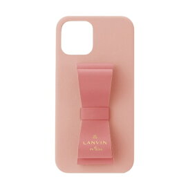 ランバン｜LANVIN LANVIN en Bleu - Slim Wrap Case Stand & Ring Ribbon 2-Tone for iPhone 13 [ Baby Pink/Vivid Pink ] LANVIN en Bleu　ランバンオンブルー ピンク/ピンク LBR2BPVWPIP2161