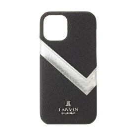 ランバン｜LANVIN LANVIN COLLECTION - Shell Case Lined for iPhone 13 Pro Max [ Metallic leather ] LANVIN COLLECTION　ランバンコレクション LCLNMELSCIP2167