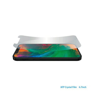 �p���[�T�|�[�g�bPOWER SUPPORT iPhone 13 Pro Max�Ή� 6.7inch AFP�N���X�^���t�B���� PIPC-01