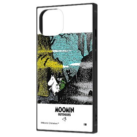 イングレム｜Ingrem iPhone 13/『ムーミン』/耐衝撃ハイブリッドケース KAKU/OUTDOORS/冒険 イングレム IQ-AP31K3TB/MT8