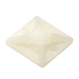 ELPA｜エルパ 結束バンドベース 100個入 KBB-N20100P(WH)