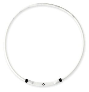 BANDEL|バンデル 磁気ネックレス BOLD ネックレス ライトスポーツ Bold Necklace Lite Sports(47cm/ホワイト×ブラック) HLCNBLSDWB47