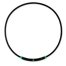 BANDEL｜バンデル 磁気ネックレス BOLD ネックレス ライトスポーツ Bold Necklace Lite Sports（52cm/ブラック×グリーン） HLCNBLSCBG52