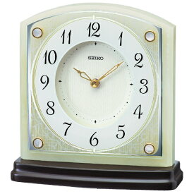 【エントリーで最大全額ポイント還元｜3/11まで】 SEIKO｜セイコー 置き時計 【オニキス枠】 BZ365M