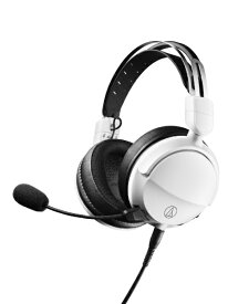 オーディオテクニカ｜audio-technica ゲーミングヘッドセット ホワイト ATH-GL3 WH [φ3.5mmミニプラグ /両耳 /ヘッドバンドタイプ]
