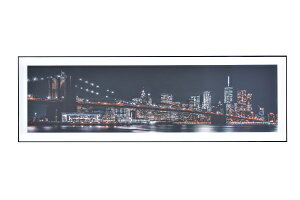 ���J�bAZUMAYA �A�[�g�p�l���iW140×D4×H45cm�j ART-201D �z���C�g