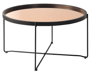 ���J�bAZUMAYA ���E���h�g���[�e�[�u�� M�iW73×D73×H38cm�j CIR-502MR �~���[