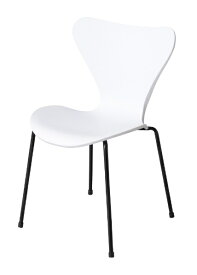 東谷｜AZUMAYA チェア（ホワイト/W49.5×D51.5×H80×SH47cm） PC983WH【キャンセル・返品不可】