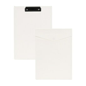 セキセイ｜SEKISEI ポケットクリップボード A4 SEPAL(セパル) ホワイト SEL-2816-70