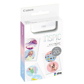 CANON｜キヤノン キヤノン用ZINKフォトペーパー・丸形シール 20枚入り