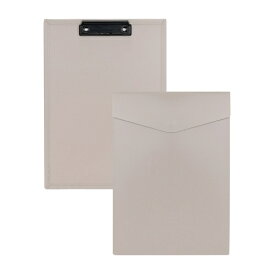 セキセイ｜SEKISEI ポケットクリップボード A4 SEPAL(セパル) ライトグレー SEL-2816-61
