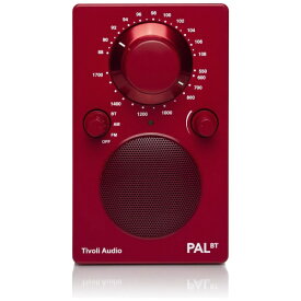 Tivoli Audio｜チボリオーディオ ブルートゥーススピーカー PAL BT Generation2 Glossy Red PALBT2-9497-JP [防滴 /Bluetooth対応]【rb_audio_cpn】