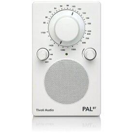 Tivoli Audio｜チボリオーディオ ブルートゥーススピーカー PAL BT Generation2 Glossy White PALBT2-9498-JP [防滴 /Bluetooth対応]【rb_audio_cpn】