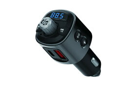樫村｜KASHIMURA Bluetooth FMトランスミッター フルバンド USB2ポート 自動判定 KD-229