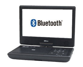 WIZZ｜ウィズ Bluetooth搭載 10.1インチ ポータブルDVDプレーヤー WPD-BT1070