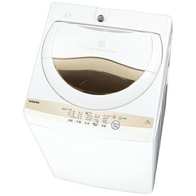 東芝｜TOSHIBA 全自動洗濯機 グランホワイト AW5GA1-W [洗濯5.0kg /簡易乾燥(送風機能) /上開き]
