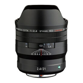 リコー｜RICOH カメラレンズ HD PENTAX-D FA 21mmF2.4ED Limited DC WR ブラック [ペンタックスK /単焦点レンズ]