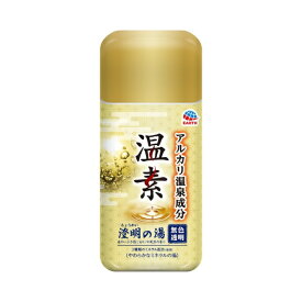 アース製薬｜Earth 【アース製薬】温素 澄明の湯 600g