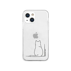 ROA｜ロア iPhone 13 mini対応 5.4 inch ソフトクリアケース　SIRONEKO AKAN AK20964i13MN