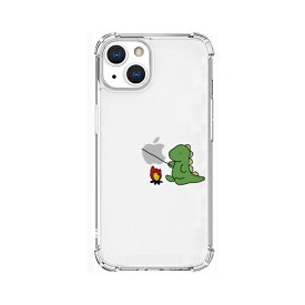 ROA｜ロア iPhone 13 対応 6.1inch 2眼ソフトタフケース　たき火　グリーン AKAN AK20975i13