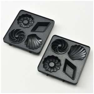 BRUNO|ブルーノ BOE083-CAKE グリルサンドメーカー シングル用 ミニケーキプレート