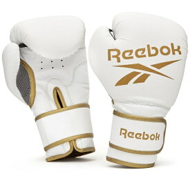 リーボック｜Reebok ボクシンググローブ 16oz(ゴールド/ホワイト) RSCB-12010GD-16