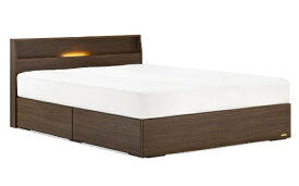 【エントリーで最大全額ポイント還元｜7/18迄】 FRANCEBED｜フランスベッド 【フレーム】収納付き キャビネットヘッドボード PSC20-06 [引出付き/スノコ床板](シングルサイズ/ブラウン) フランスベッド【キャンセル・返品不可】 【代金引換配送不可】