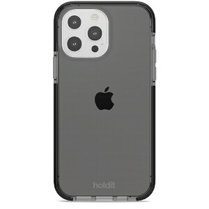 HOLDIT�b�z�[���f�B�b�g Seethru iPhone 13 Pro �p �N���A�P�[�X �u���b�N 15189