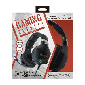 ALLONE�b�A���[�� �Q�[�~���O�w�b�h�Z�b�g PS5�Ή� ALG-GMHSBK [��3.5mm�~�j�v���O /���� /�w�b�h�o���h�^�C�v]