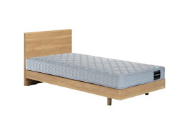 FRANCEBED｜フランスベッド 【フレーム＆マットレス】レッグタイプ フラットヘッドボード PR-70-05F[収納なし・レッグ有り/スノコ床板](ダブルサイズ/ナチュラル) + TW-010アルファセット フランスベッド【キャンセル・返品不可】 【代金引換配送不可】