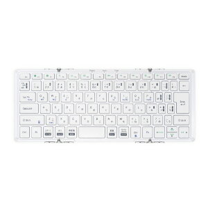 MOBOb{ ܂肽݃L[{[h (iOS/iPadOS/mac/Win) Vo[EzCg AM-K2TF83J/SLW [LECX /USB]