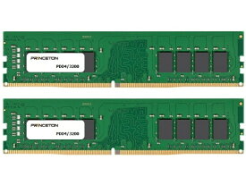 プリンストン｜PRINCETON 増設メモリ デスクトップPC用 PDD4/3200-16GX2 [DIMM DDR4 /16GB /2枚]
