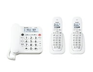 【エントリーで最大2万ポイント当たる｜4/23まで】 SHARP｜シャープ 電話機 ホワイト系 JD-G33CW [子機2…