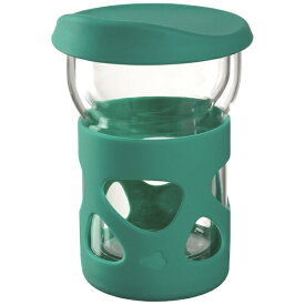 Leonardo｜レオナルド シリコンボディガード付き ダブルウォール モバイルコーヒータンブラー グリーン Ingiro [340ml] 029269