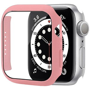 �A�C�L���[���{�biQ Labo Apple Watch7 41mm �t���K���X�t��PC�J�o�[ �s���N AW-GLPC41-PK