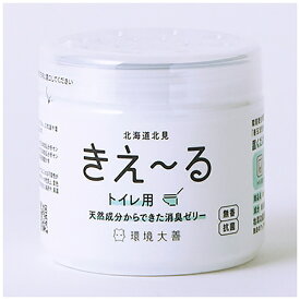 環境大善 環境大善 きえーるD トイレ用 ゼリータイプ 無香 140g ホワイト D-KTJ-140