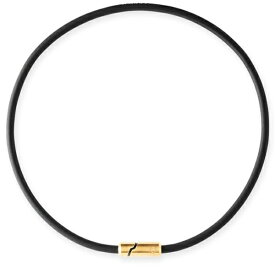 BANDEL｜バンデル 磁気ネックレス Bold Necklace Stack ボールド ネックレス スタック（47cm/ゴールド×ブラック）HLCNBSCGB47
