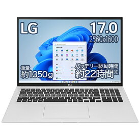 LG ノートパソコン gram クオーツシルバー 17Z95P-KA79J [17.0型 /Windows11 Home /intel Core i7 /メモリ：16GB /SSD：1TB /2021年11月モデル]