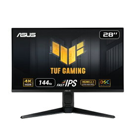 ASUS｜エイスース ゲーミングモニター TUF Gaming ブラック VG28UQL1A [28型 /4K(3840×2160） /ワイド]