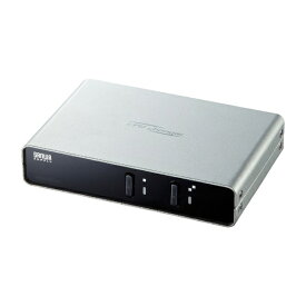 サンワサプライ｜SANWA SUPPLY パソコン切替器 [HD(3WAY)15pinディスプレイ / USBキーボード・マウス] ＋ホットキーロック SW-KVM2LUN2 [2入力 /1出力 /自動]