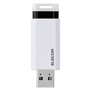 ELECOMbGR USB (Chrome/iPadOS/iOS/Mac/Windows11Ή) zCg MF-PKU3128GWH [128GB /USB TypeA /USB3.1 /mbN]
