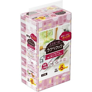 �剤�����bDaio Paper elleair�i�G���G�[���j���N��N�b�N �p�p���Ǝ�y�Ɏg����L�b�`���y�[�p�[ 80�g6�p�b�N