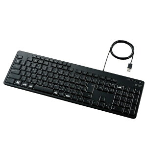 yGg[ōőSz|CgҌb9/11z ELECOMbGR L[{[h R(Chrome/Mac/Win) ubN TK-FCM114SKBK [L /USB]