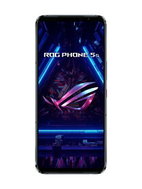 ASUS｜エイスース ROG Phone 5s ファントムブラック 「ZS676KS-BK256R12」Qualcomm Snapdragon 888 Plus 5G 6.78型 メモリ/ストレージ：12GB/256GB nanoSIM×2 SIMフリースマートフォン【国内正規品】
