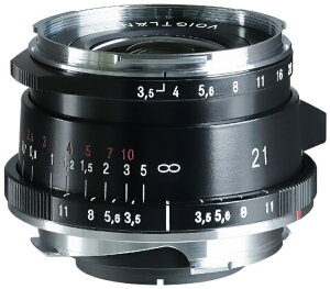 �y�G���g���[�ōő�2���|�C���g������b1/20�܂Łz �t�H�N�g�����_�[�bVoigtlander �J���������Y�@SKOPAR VINTAGE LINE 21mm F3.5 ASPHERICAL TYPE II VM �u���b�N���� [���C�JM /�P�œ_�����Y]